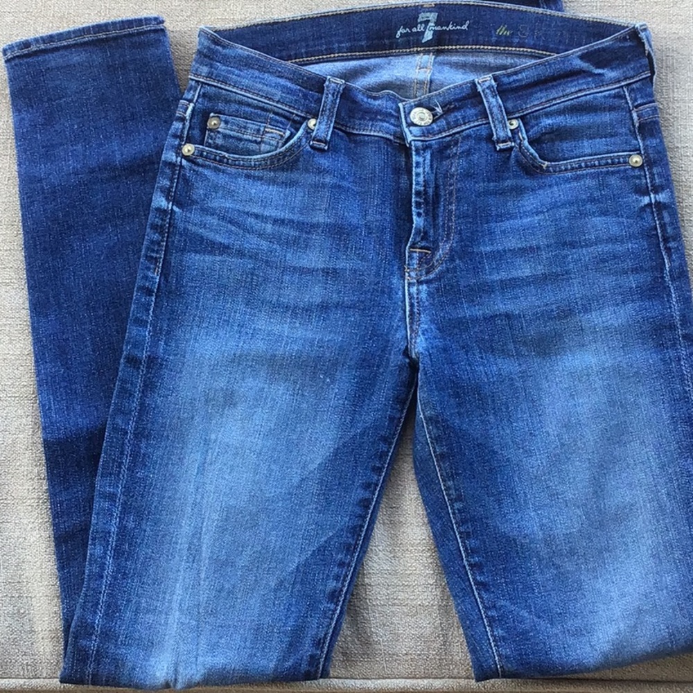 7 for All Mankind Skinny Cigarette Ankle